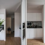 кухня-коридор в минимализме